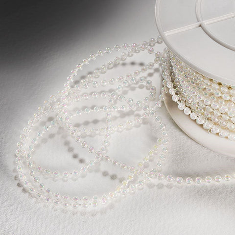 3mm Pearls on Reel Irridescent - Metre - Limited Stock