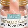 Squires Designer Metallic Lustre Dust Rose Gold – 5g  Premium Cake & Cupcake Decorating Powder, Edible Shimmer, Glitter, Food Safe, Perfect for Sugarcraft, Confectionery, and Baking