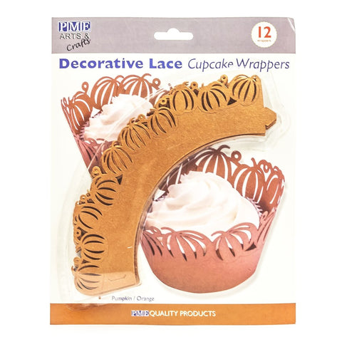 Pumpkins Cupcake Wrappers Orange - Limited Stock