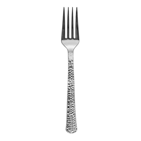 Decor Metallic Silver Look Forks (Pack of 20)