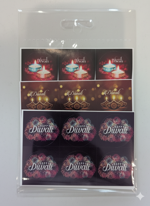 Diwali Stickers (Pack of 18)