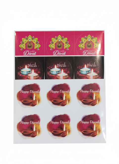 Diwali Stickers (Pack of 18)