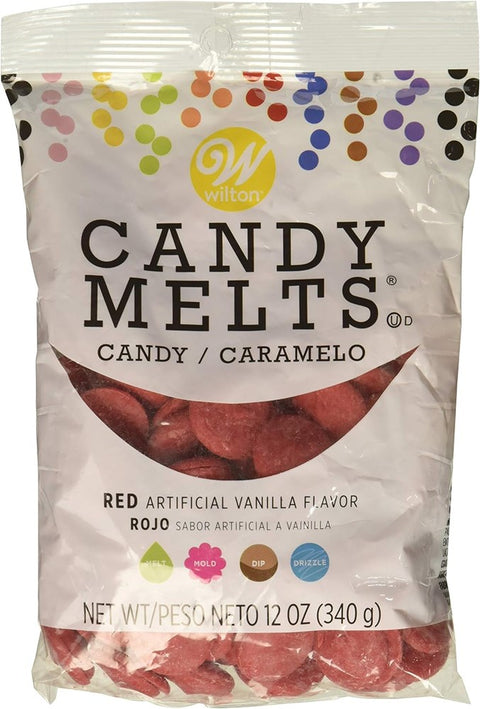 Past Best Before Wilton Red Candy Melts 12oz