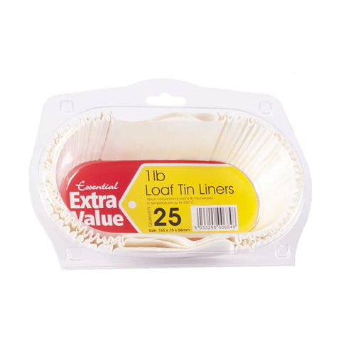 EV 1LB loaf liners PK25