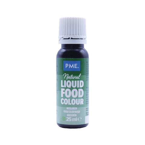 PME 100% Natural Food Colour Liquid (25ml) Moss Green
