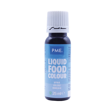 PME 100% Natural Food Colour Liquid (25ml) Sky Blue