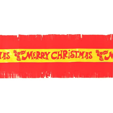 Merry Christmas Frill Cake Banding - 1m