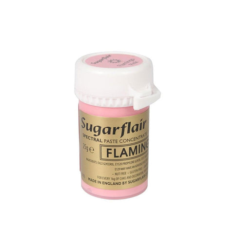Sugarflair Spectral Paste Colour - Flamingo Pink 25g - SUGARSHACK
