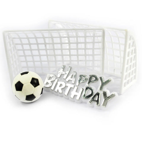 Football Theme Cake Topper (Pack of 3)