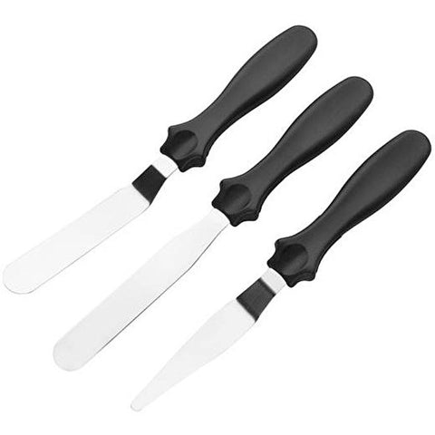 Tala Stainless Steel Icing Spatulas - Set of 3 []