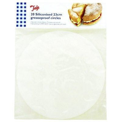 Tala 23cm Silicon Cake Tin Liners - Pack of 20 []