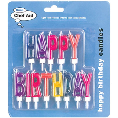 Tala Happy Birthday Letter Candles []