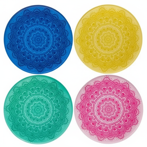 Mandala Paper Plates (8)