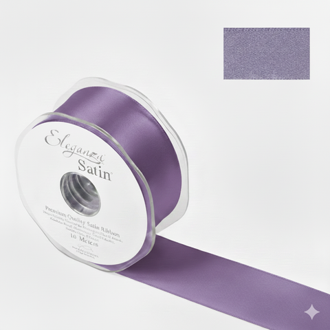 35mm Double Faced Satin Ribbon Roll - Moonlight