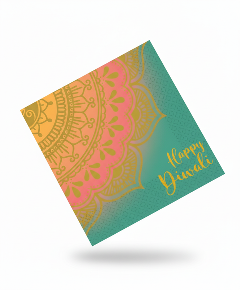 Diwali Lunch Napkins, 16 Pack