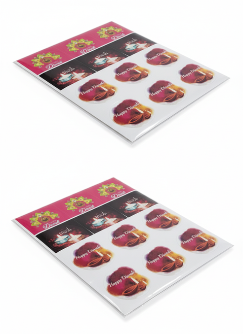 Diwali Stickers (Pack of 18)