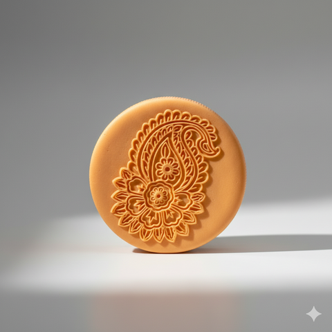 Debosser Stamp - Diwali Paisley