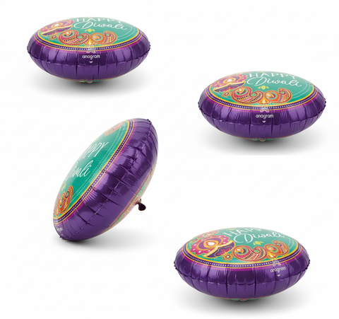 18IN DIWALI RANGOLI DREAM FOIL BALLOON