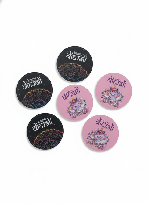 Diwali Stickers (Pack of 6)