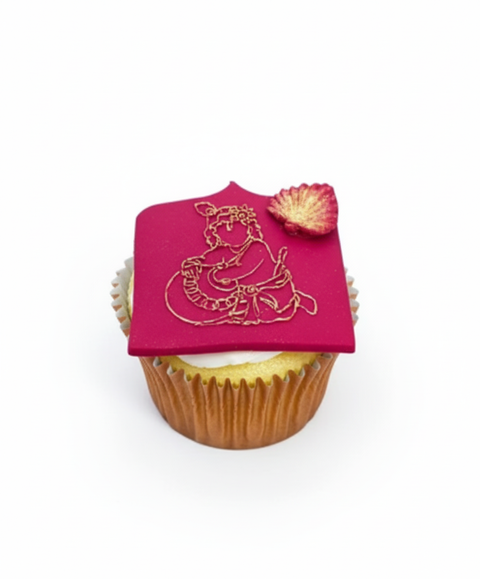 Baby Krishna Diwali Debosser Cookie Biscuit  Fondant Stamp