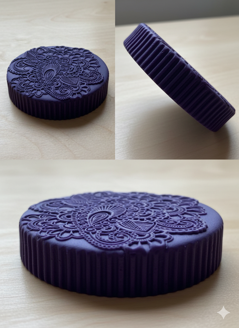 Debosser Stamp - Diwali Mehndi