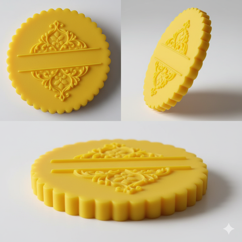 Debosser Stamp - Diwali Henna Mandala