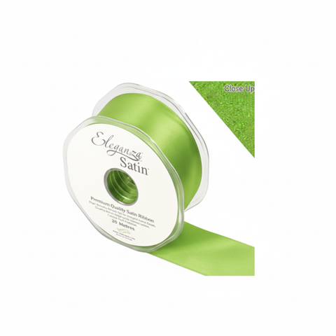 35mm Double Faced Satin Ribbon Roll - Meadow