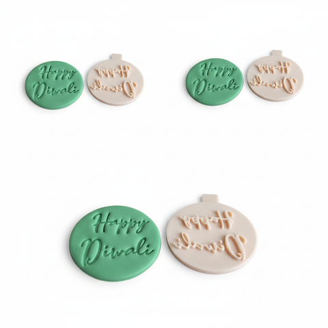 Embosser Stamp - Happy Diwali
