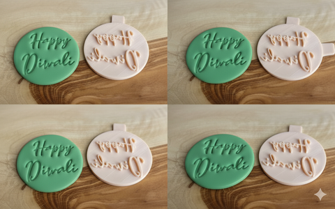 Embosser Stamp - Happy Diwali