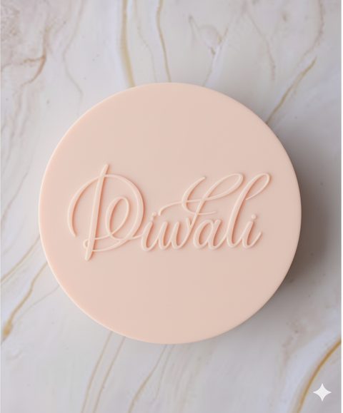 Diwali Debosser Cookie Biscuit  Fondant Stamp - HDSF1