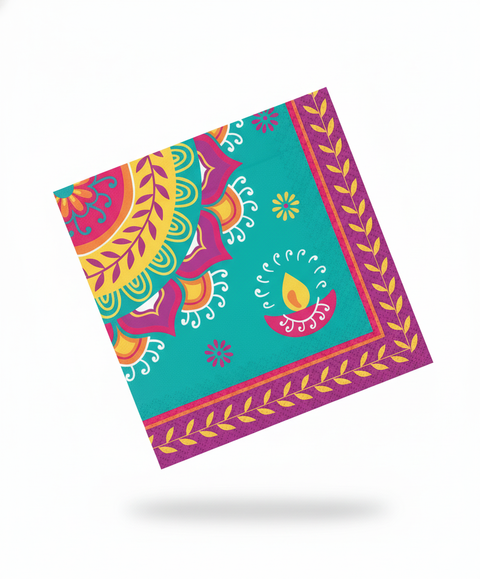 Diwali Lunch Napkins (Pack of 16)