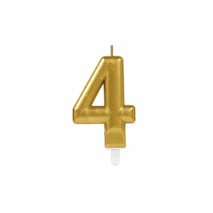 Gold Birthday Candle