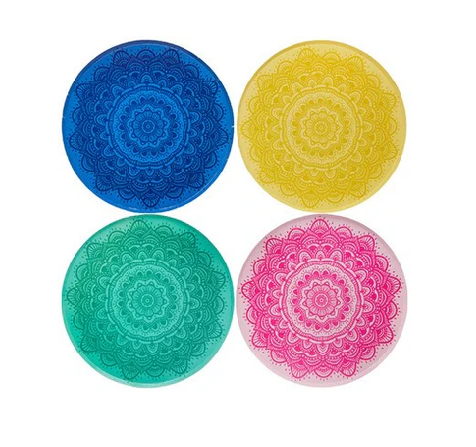 Mandala Paper Plates (8)