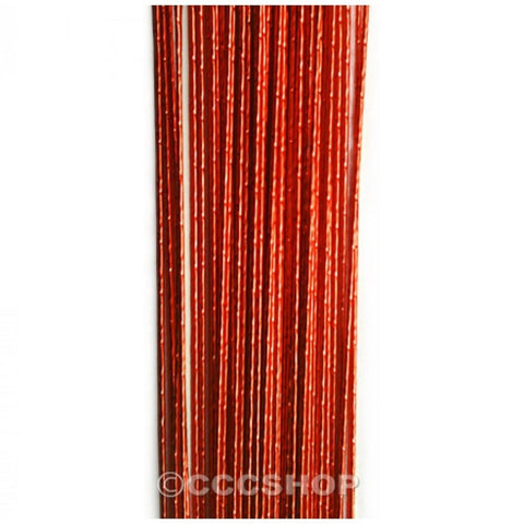 50 Metallic Red Florist Wires (26 Gauge) - Discontinued