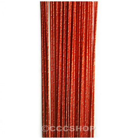 50 Metallic Red Florist Wires (26 Gauge) - Limited Stock