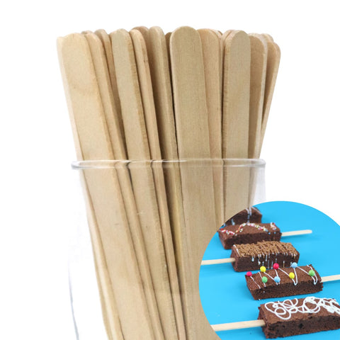 Wooden Lolly Sticks (Pack of 50)