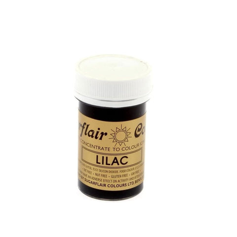 Sugarflair Spectral Paste Colour - Lilac 25g - SUGARSHACK