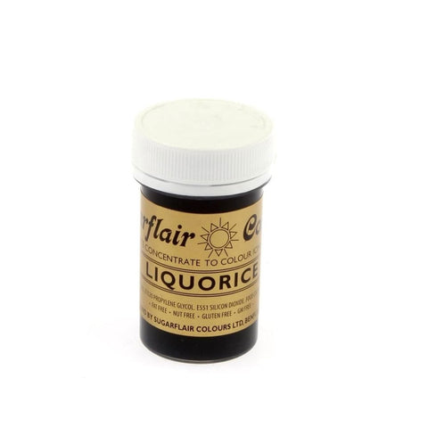 Sugarflair Spectral Paste Colour - Liquorice 25g - SUGARSHACK