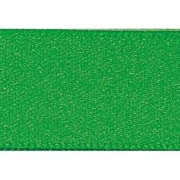 3mm Double Faced Poly Satin Ribbon per Metre - Emerald