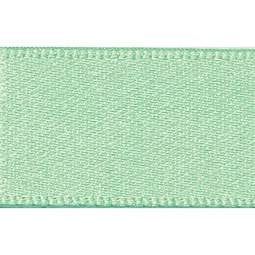 3mm Double Faced Poly Satin Ribbon per Metre - Mint Green