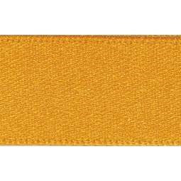 3mm Double Faced Poly Satin Ribbon per Metre - Marigold