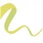 3mm Double Faced Poly Satin Ribbon per Metre - Flo Yellow