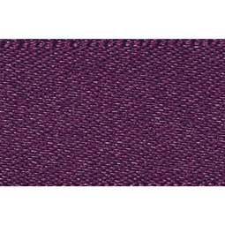 7mm Double Faced Poly Satin Ribbon per Metre - Blackberry