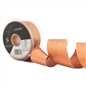 40mm Double Faced Poly Satin Ribbon per Metre - Copper Lame