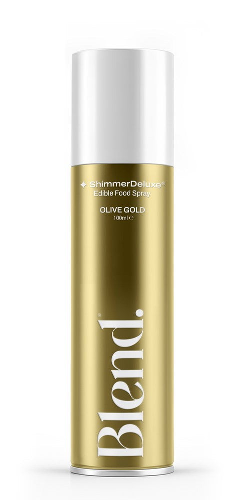 ShimmerDeluxe® Edible Metallic Spray - Olive Gold (100ml)