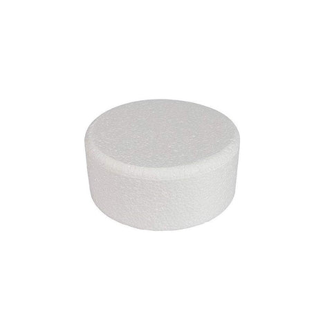 7" Round Bevelled Edge Cake Dummy - 3" Deep