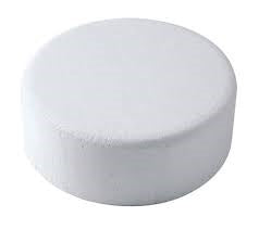 8" Round  Bevelled Edge Cake Dummy - 6" Deep