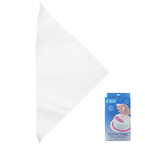 PME Parchment Triangles - Pack of 50