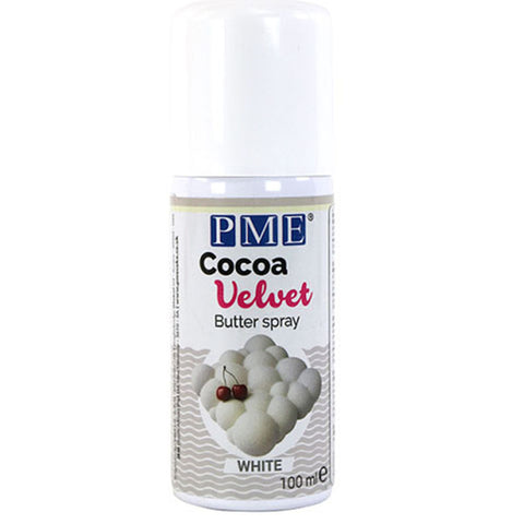 PME Cocoa Velvet Butter Spray - White 100ml