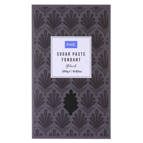 PME Sugarpaste Fondant - Black (250g)